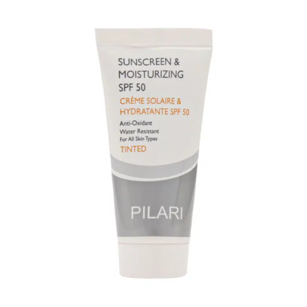 Pilari-Sunscreen-And-Moisturizing-SPF-50-Cream-50.jpg.webp کرم ضد آفتاب و مرطوب کننده SPF 50 پیلاری مناسب انواع پوست 50 میلی لیتر