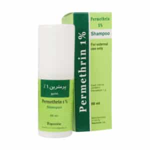 شامپو پرمترین 1 درصد ساپونین