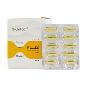 کپسول نرم امگا 3 1000 میلی گرم آریا دارو