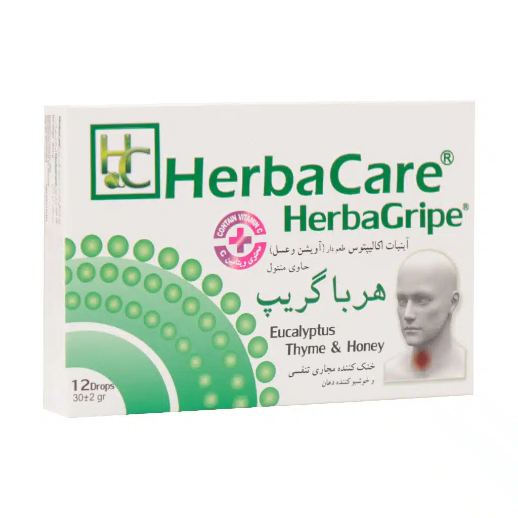 Herba-Care-Herba-Gripe-Cold-Candy-12-Drops-thyme-honey.jpg.webp آبنبات سرد مکیدنی هرباگریپ هرباکر 12 عدد