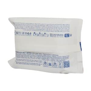 دستمال مرطوب پاک کننده آرایش اکسترا دافی مناسب پوست خشک و حساس