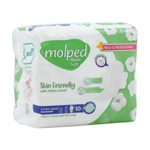 قیمت نوار بهداشتی بالدار نیمه ضخیم پنبه ای مولپد سایز خیلی بزرگ