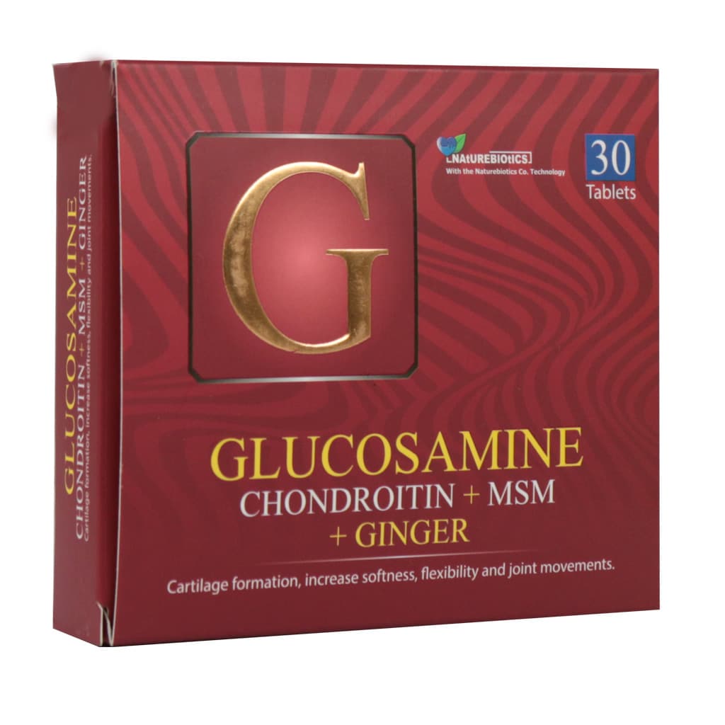 قرص گلوکوزامین و کندرویتین نیچر با قرص گلوکوزامین و کندرویتین نیچر بایوتیکس