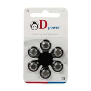 باتری سمعک شماره 13 دی پاور