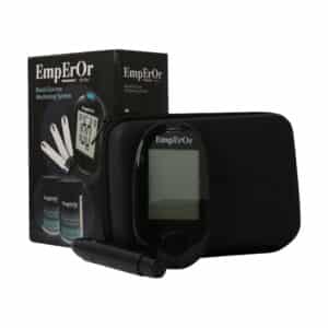 دستگاه تست قند خون امپرور همراه با یک بسته نوار و سوزن رایگان