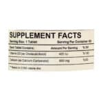 قرص کلسیم و ویتامین D3 هلث اند مور