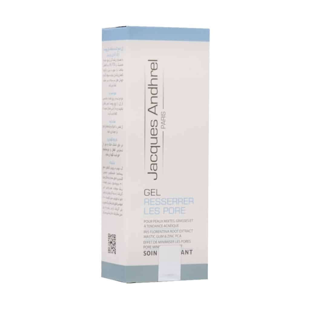 ژل جمع کننده منافذ باز پوست ژاک آند ژل جمع کننده منافذ باز پوست ژاک آندرل پاریس