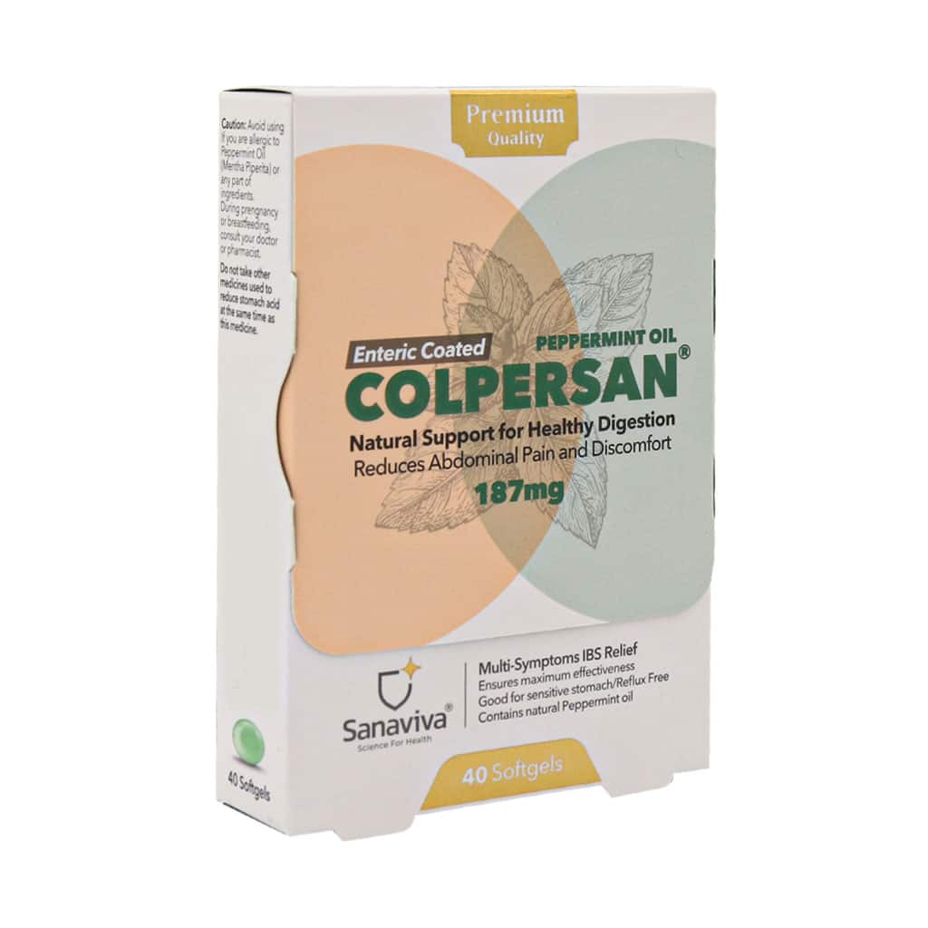 Sanaviva-Colpersan-40-Softgel سافت ژل کلپرسان ساناویوا