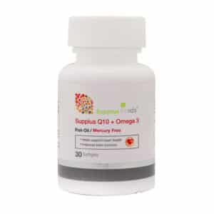 سافت ژل ساپلاس کیوتن پلاس امگا3 ساپلاس مدز