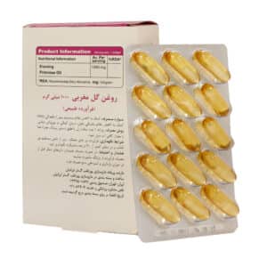 سافت ژل روغن گل مغربی 1000 میلی گرم ویتا تایم 30 عدد