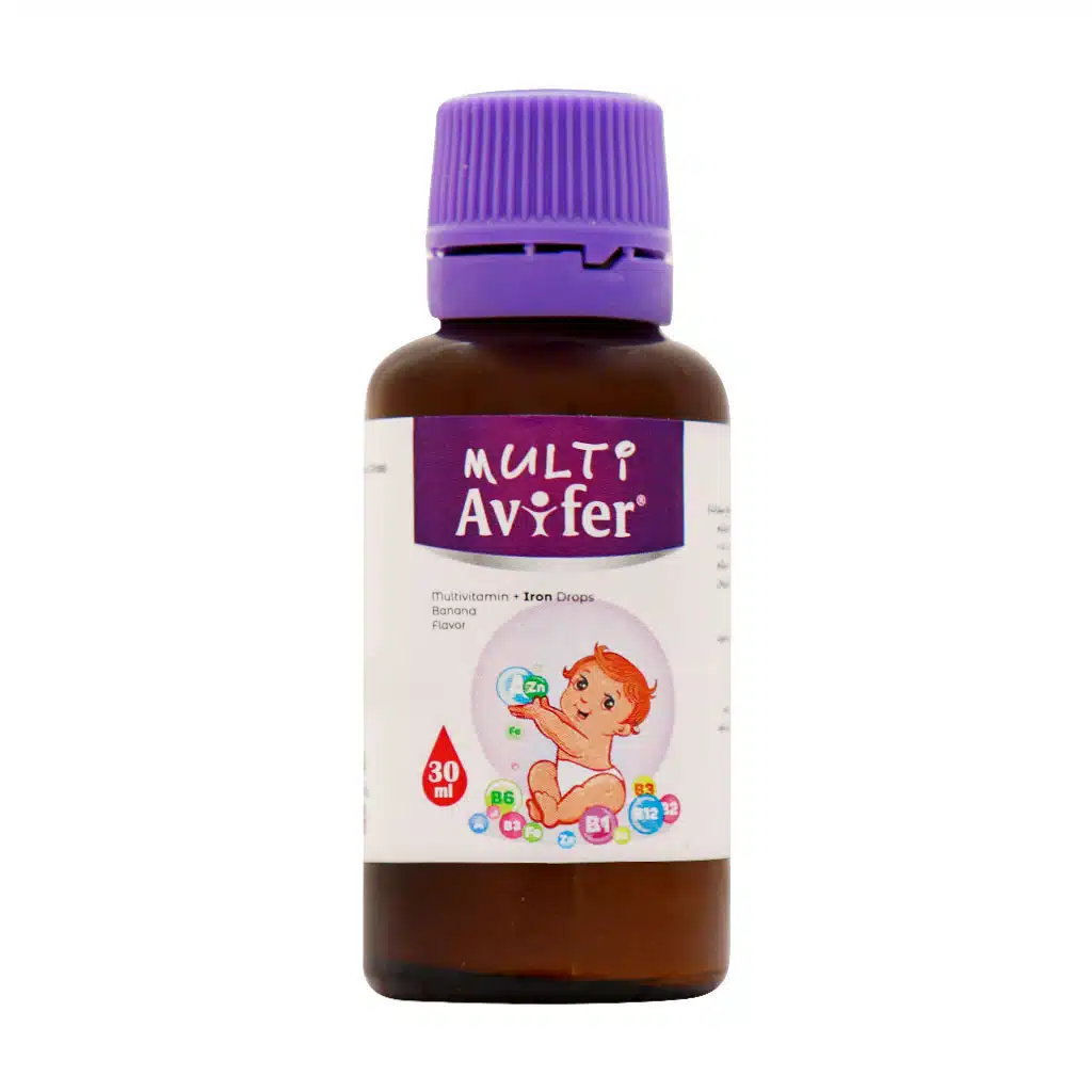 Avival-Multi-Avifer-Drops-1.jpg.webp قطره مولتی آویفر آویوال 30 میلی لیتر