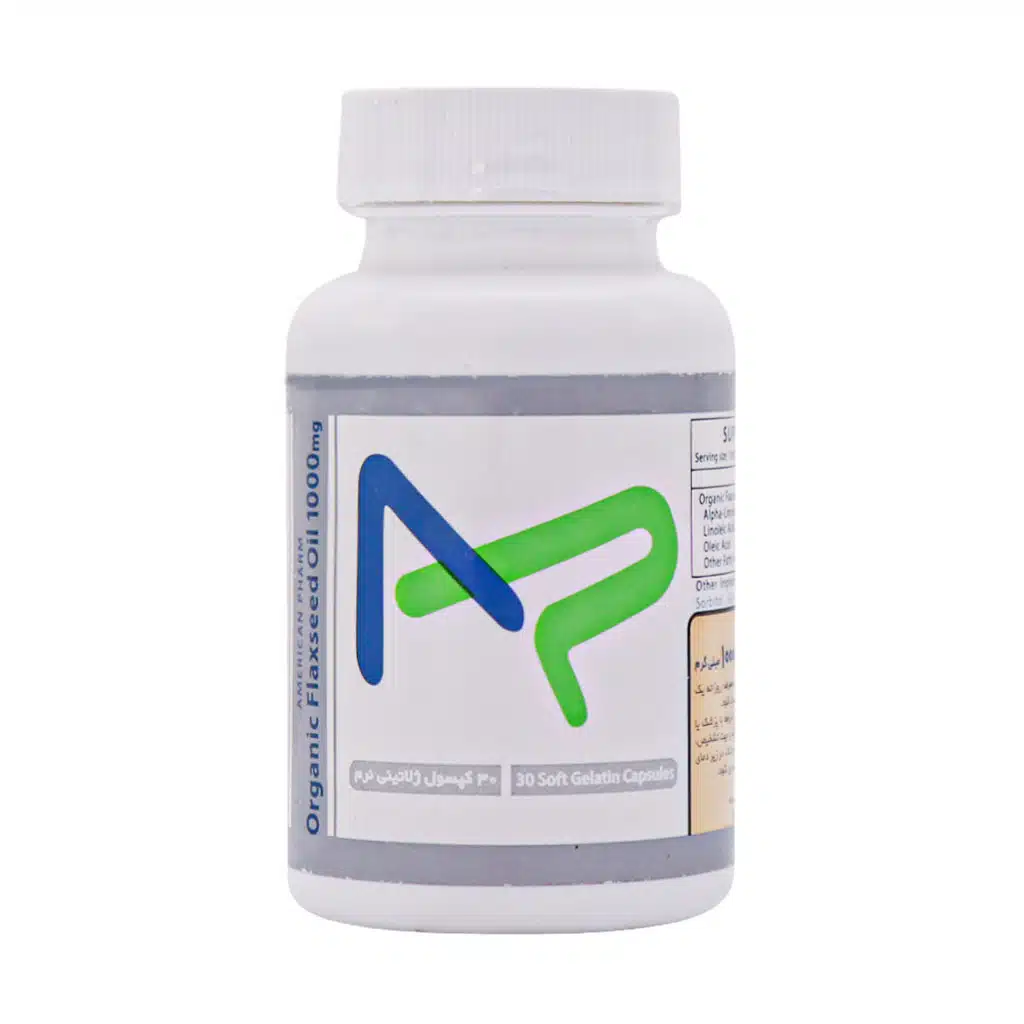 Trade-Forma-Organic-Flaxseed-Oil-1000-Mg-Softgels.jpg.webp سافت ژل ارگانیک روغن بذر کتان 1000 میلی گرم ترید فورما 30 عدد