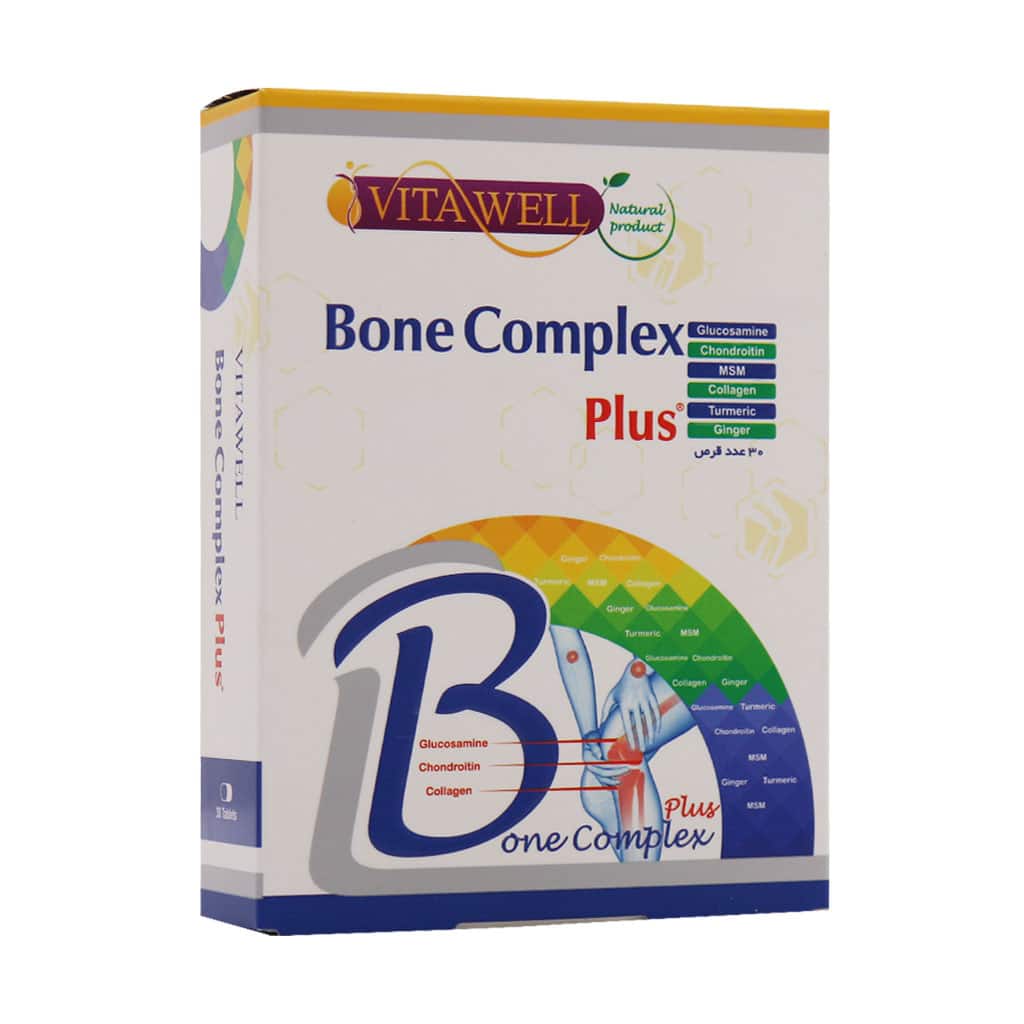 Vitawell-Bone-Complex-Plus-30-Tabs قرص بن کمپلکس پلاس ویتاول