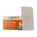 کپسول ویتامین E 400 واحد ابورنز