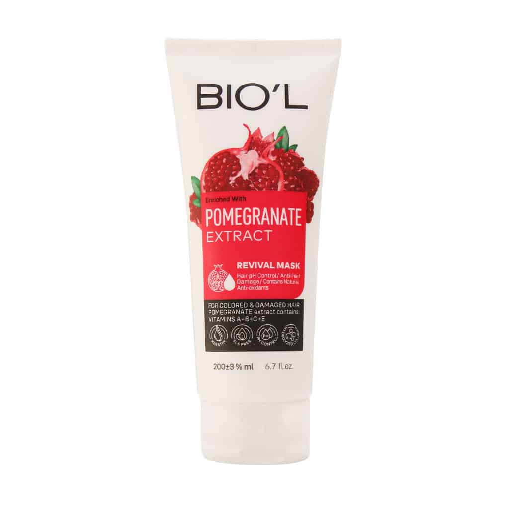 ماسک مو تیوپی انار بیول مناسب موهای ماسک مو تیوپی انار بیول مناسب موهای رنگ شده و آسیب دیده