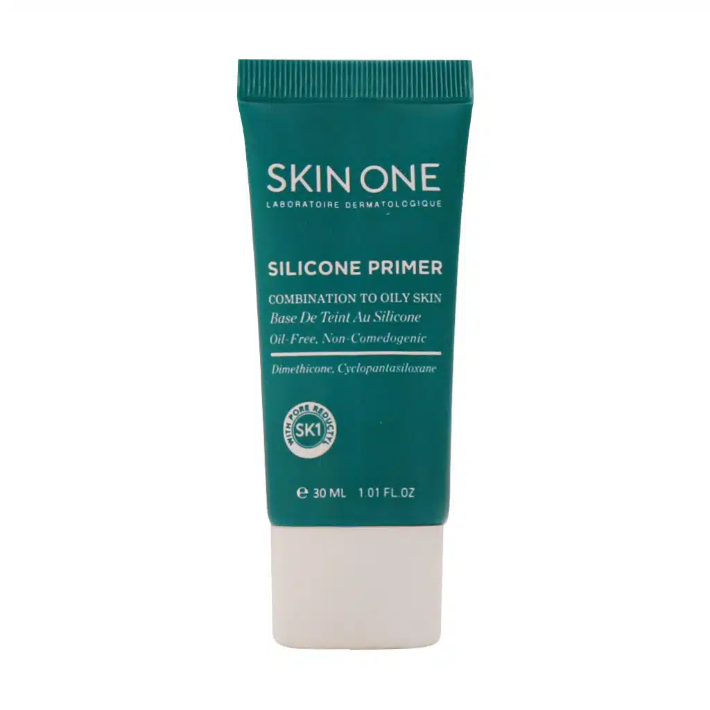 Skin-One-Silicone-Primer-For-Combination-To-Oily-Skin-30-Ml.jpg.webp پرایمر سیلیکونی مات کننده و جمع کننده منافذ اسکین وان مناسب پوست چرب و مختلط 30 میلی لیتر