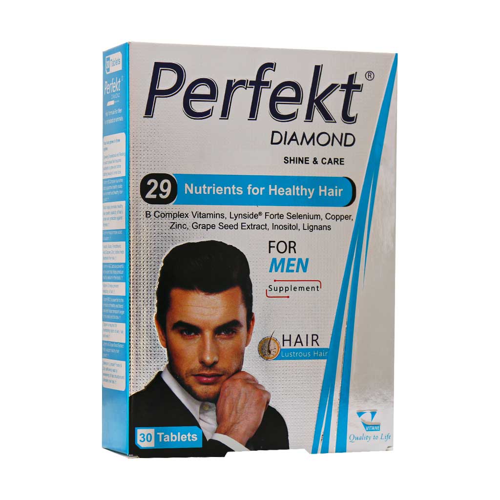 Vitane-Perfect-Diamond-For-Men-30-Tabs قرص پرفکت دایموند آقایان ویتان