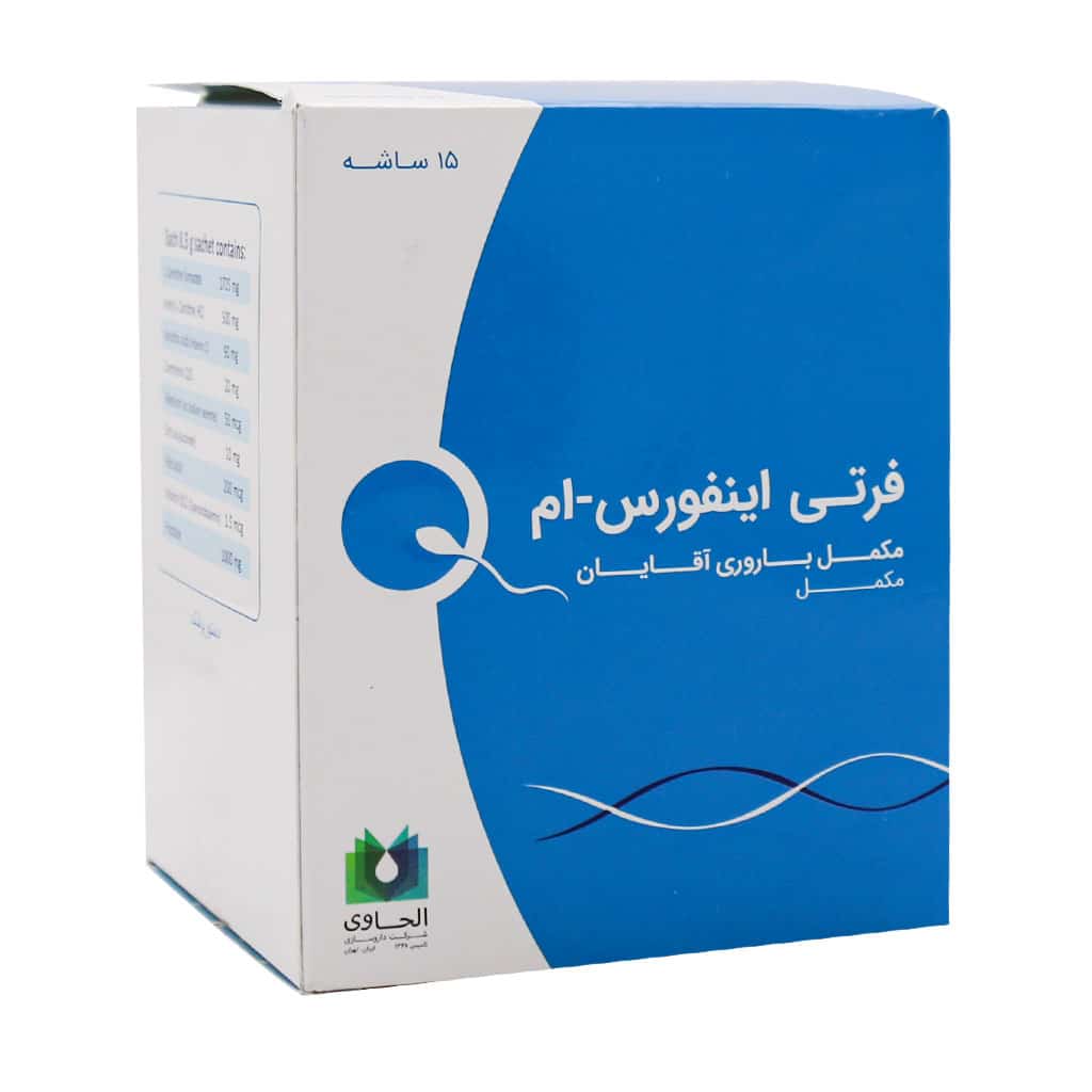 ساشه فرتی اینفورس ام الحاوی 15 عدد ساشه فرتی اینفورس ام الحاوی