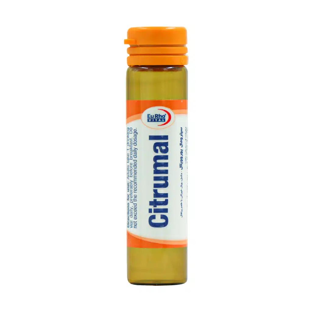 Eurhovital-Citrumal-Liquid-6-Drinking-Vials-1.jpg.webp ویال خوراکی سیترومال یوروویتال 6 عدد