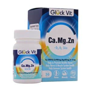 قرص کلسیم منیزیم زینک گلوک ویت