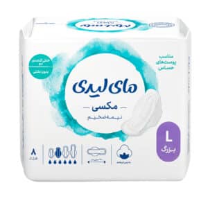 نوار بهداشتی مشبک مکسی نیمه ضخیم شب مای لیدی