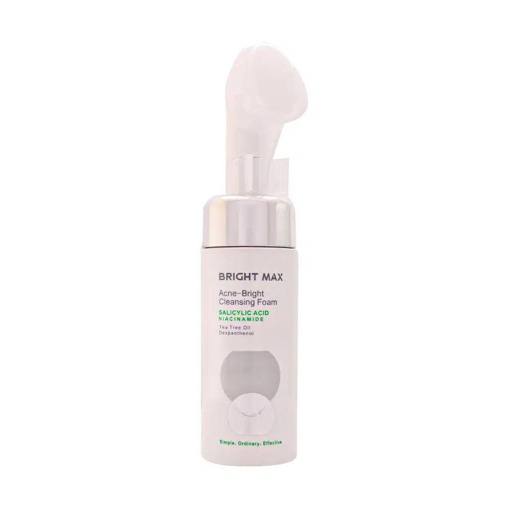 Bright-Max-Acne-Bright-Cleansing-Foam-150.jpg.webp فوم شستشوی صورت آکنه برایت برایت مکس 150 میلی لیتر