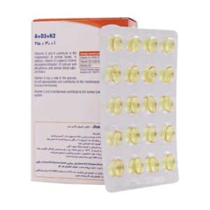 کپسول ویتامین آ د3 و کا2 یوروویتال