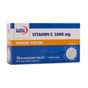 ساشه قرص جوشان ویتامین C 1000 میلی گرم یوروویتال