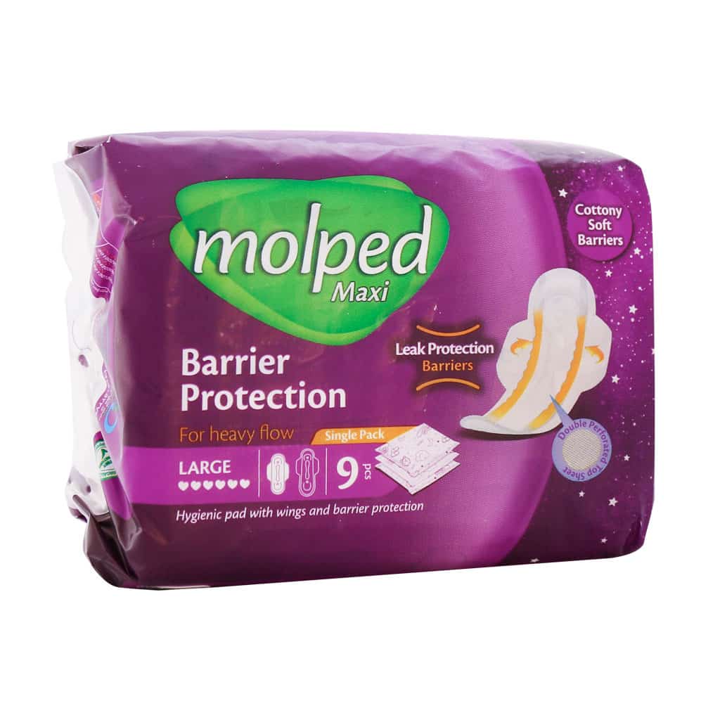 نوار بهداشتی بالدار مدل نیمه ضخیم و نوار بهداشتی بالدار مدل نیمه ضخیم ویژه مشبک مولپد سایز بزرگ