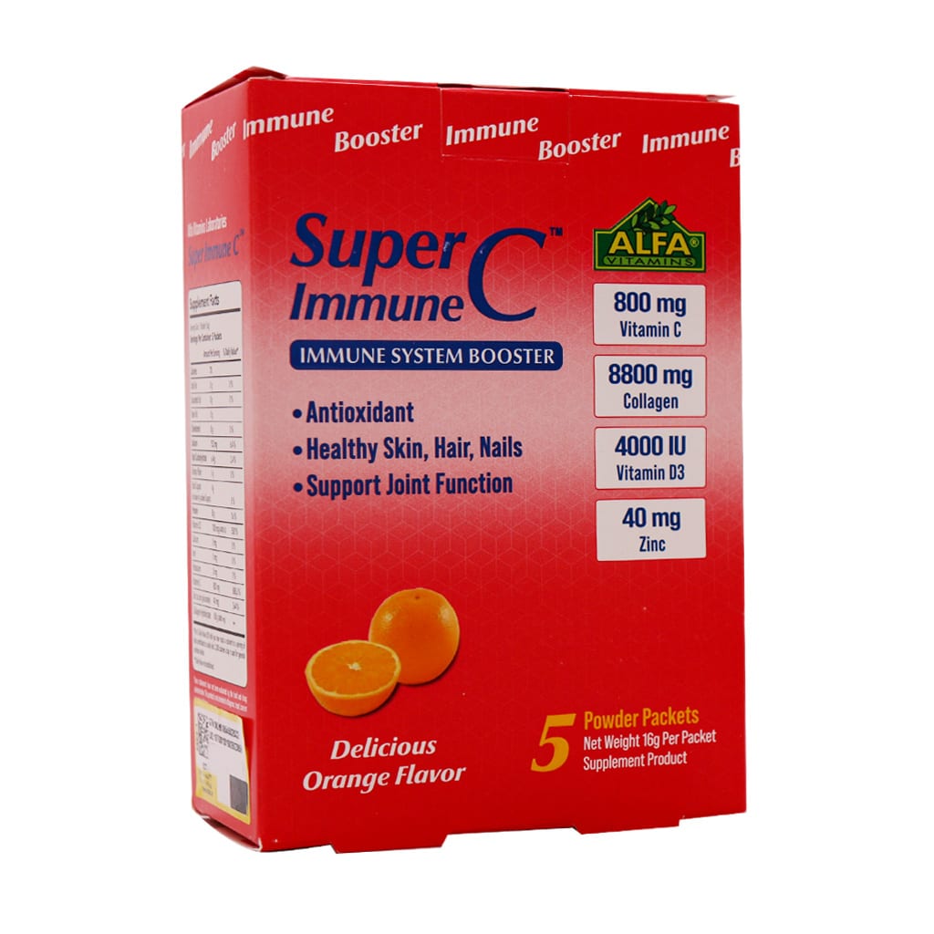 ساشه سوپر ایمیون سی آلفا ویتامینز 5 ساشه سوپر ایمیون سی آلفا ویتامینز