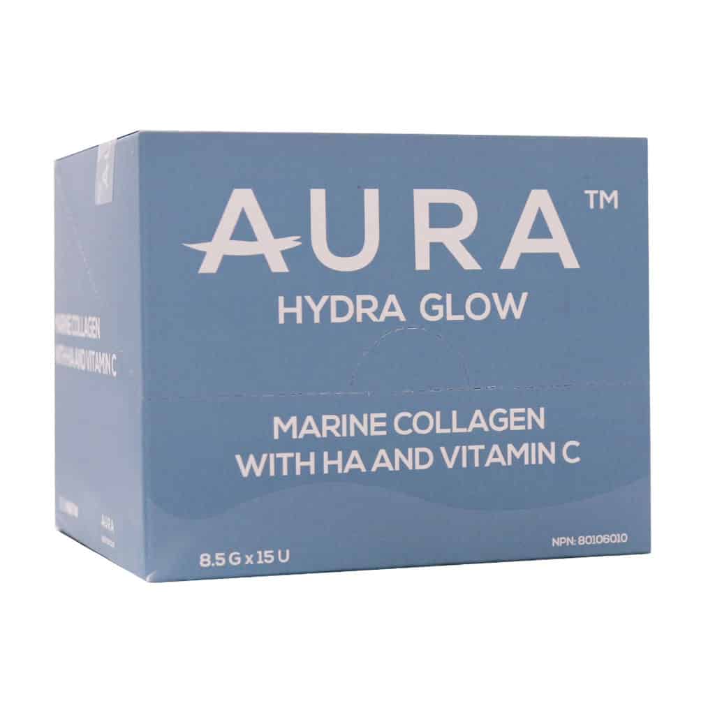 ساشه کلاژن هیدرا گلو اورا 15 عدد ساشه کلاژن هیدرا گلو اورا
