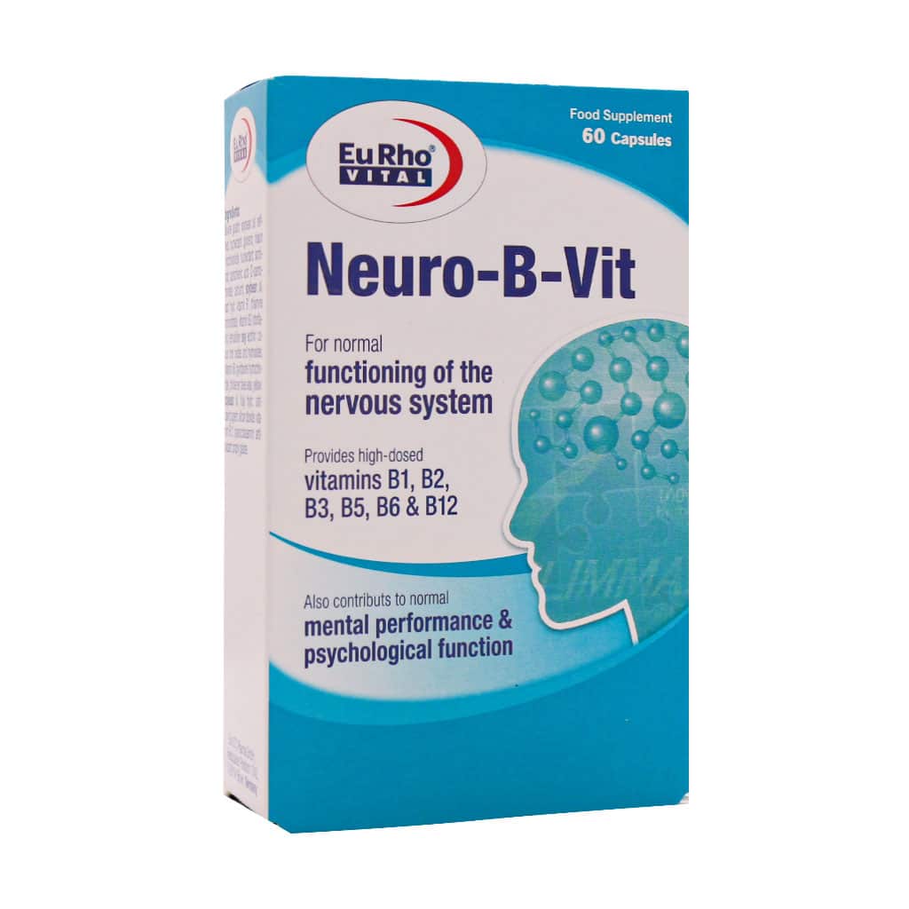 Eurhovital-Neuro-B-Vit--Caps کپسول نورو بی ویت یوروویتال