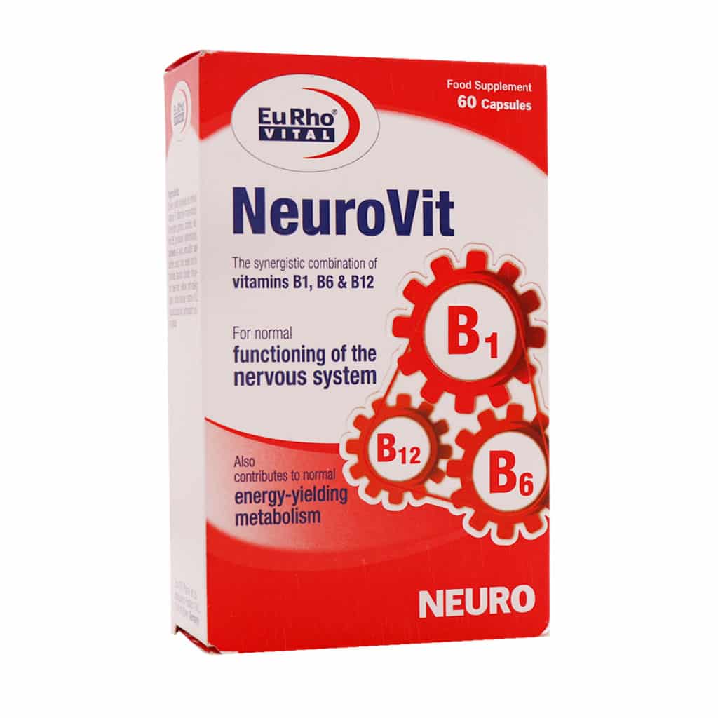 کپسول نوروویت یوروویتال 60 عدد کپسول نوروویت یوروویتال