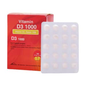 سافت ژل ویتامین D3 1000 میلی گرم حکیم
