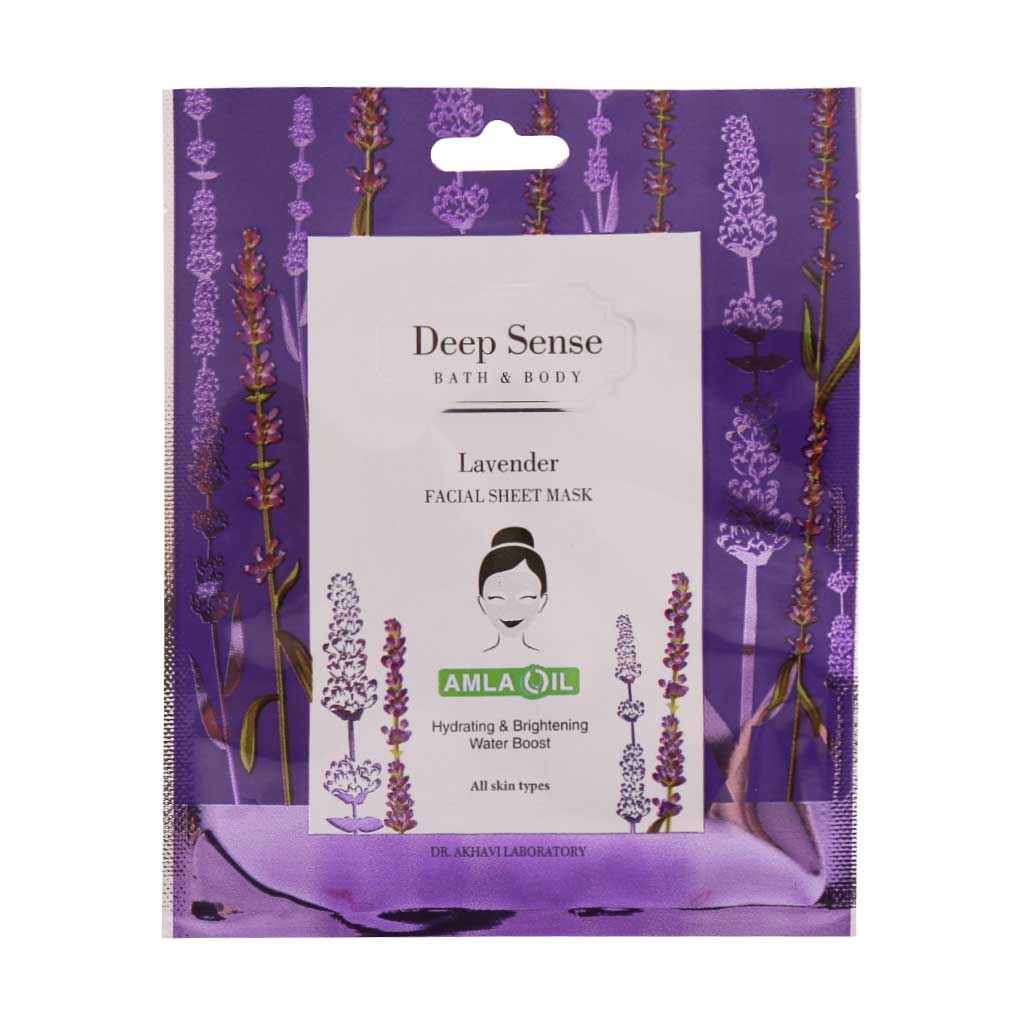 Seagull-Deep-Sense-Lavender-Facial-Sheet-Mask25 ماسک صورت نقابی لوندر دیپ سنس سی گل