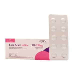 قرص ید و فولیک اسید تهران دارو