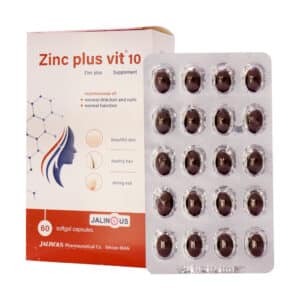 سافت ژل زینک پلاس ویت 10 جالینوس