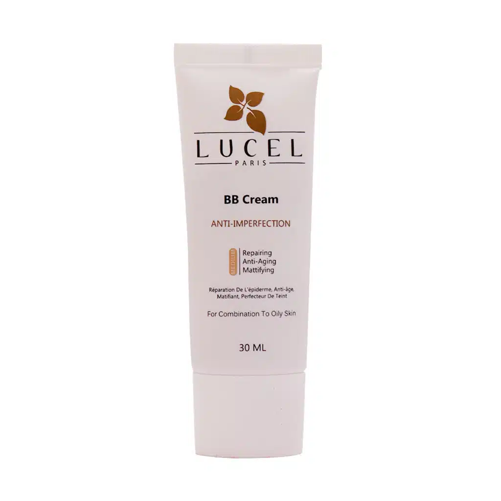 Lucel-BB-Cream-Anti-Imperfection-Medium.jpg.webp بی بی کرم ضد جوش لوسل 30 میلی لیتر