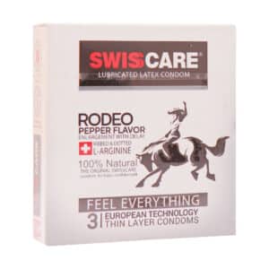 کاندوم بزرگ کننده و تاخیری خاردار سوئیس کر مدل RODEO