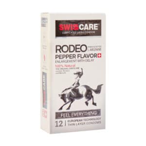 قیمت کاندوم بزرگ کننده و تاخیری خاردار سوئیس کر مدل RODEO