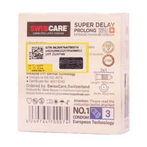 کاندوم فوق تاخیری سوئیس کر