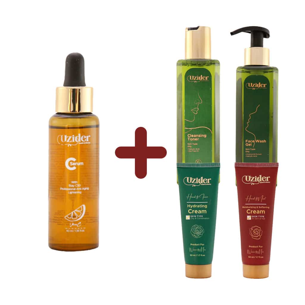 Uzider-Oily-skin-care-pack پک مراقبت از پوست چرب یوزیدر