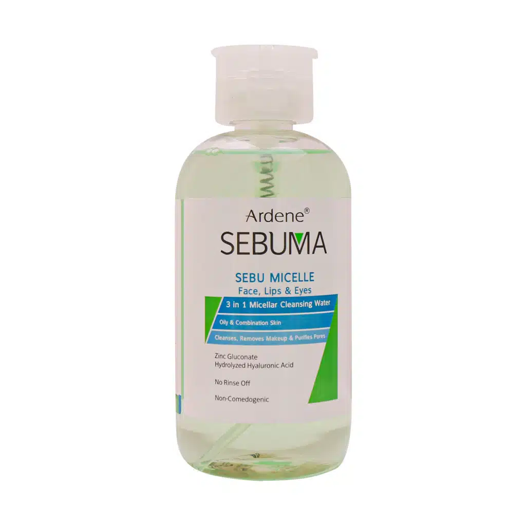Arden-Sebuma-Sebu-Micelle-500-Ml.jpg.webp میسلار واتر 3 در 1 پوست چرب آردن سبوما 500 میلی لیتر