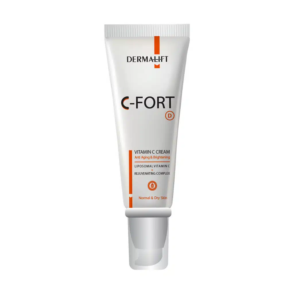 Dermalift-C-Fort-Vitamin-C-Cream-40.jpg.webp کرم ویتامین C پوست خشک سی فورت درمالیفت 40 میلی لیتر