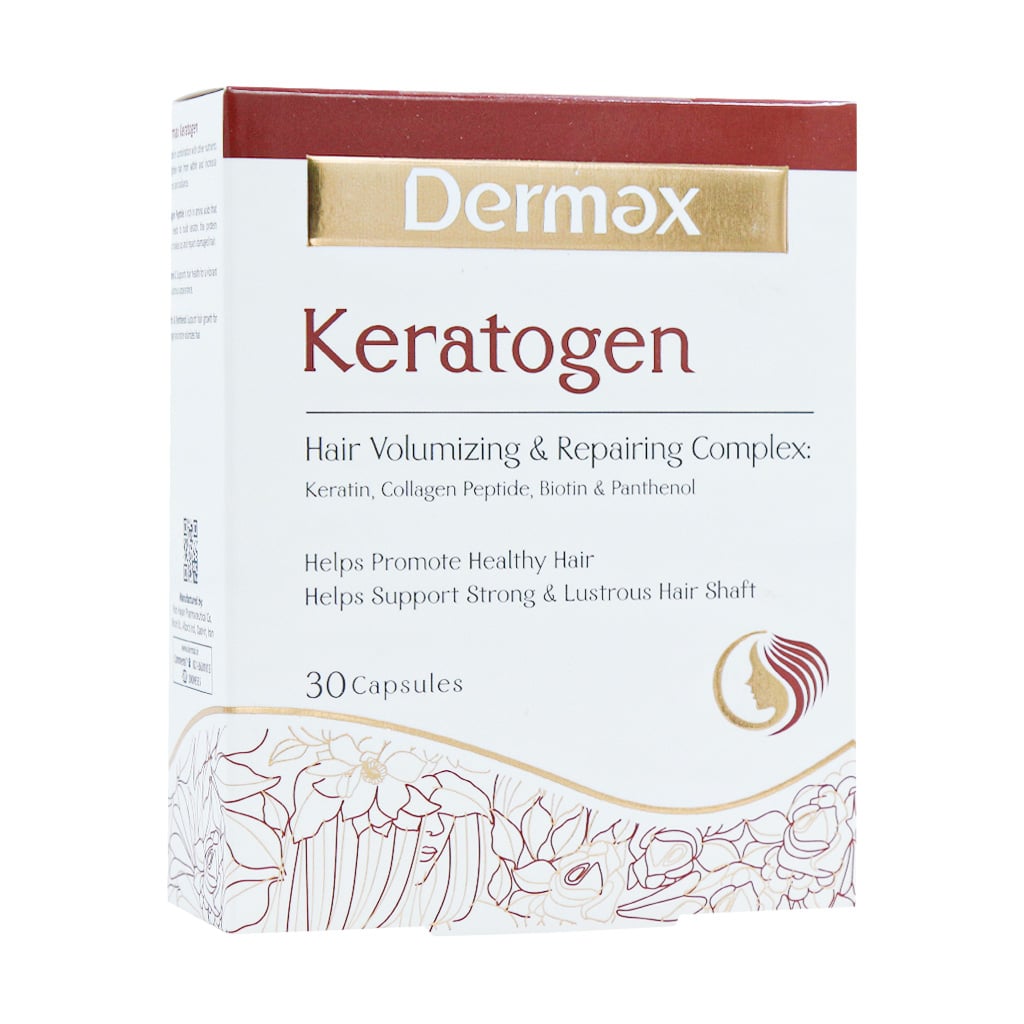 Dermax-Keratogen-30-Capsule قیمت کپسول کراتوژن درمکس