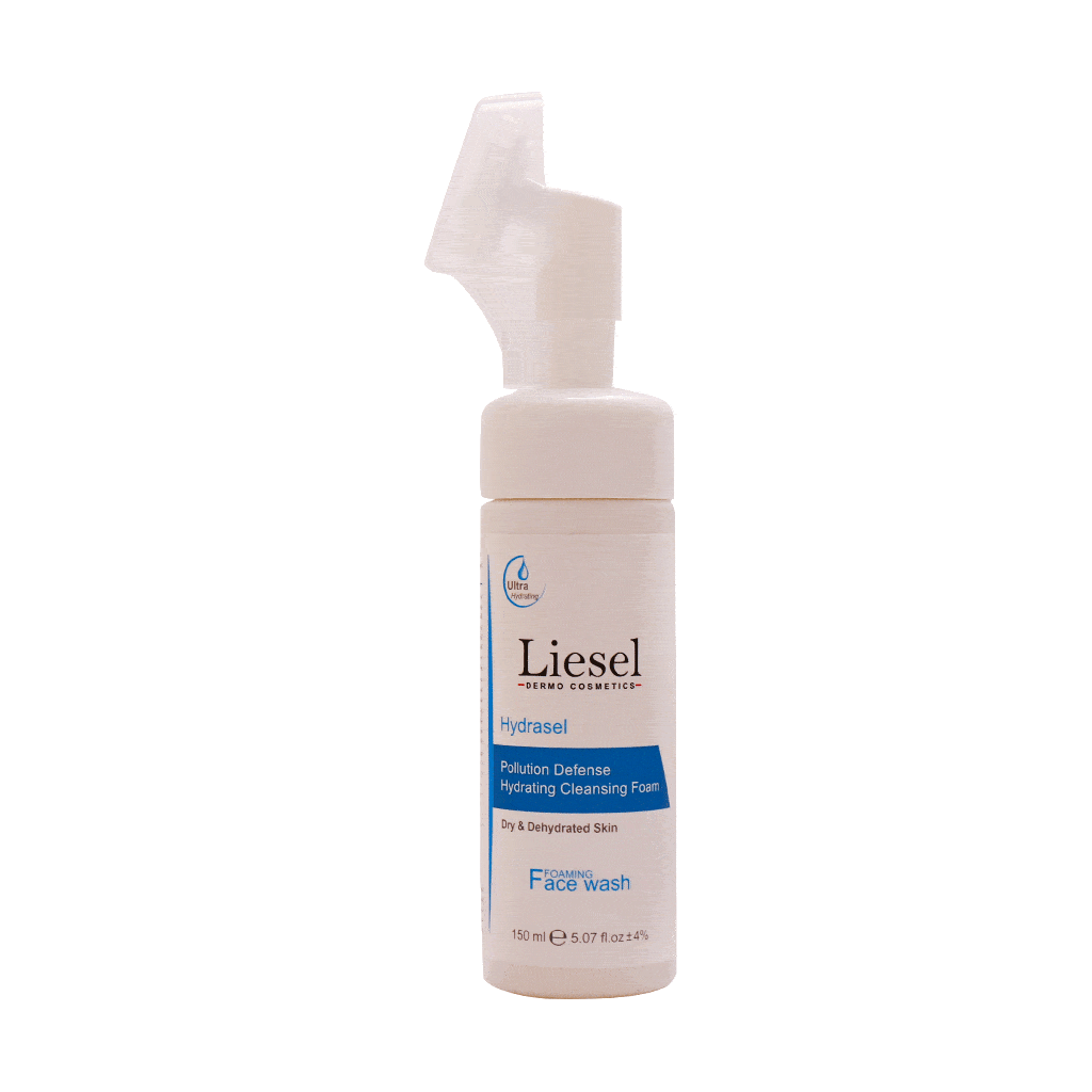 Liesel-Hydrasel-Foaming-Face-Wash-For-Dry-Skin-150-ml قیمت فوم شستشوی صورت هیدراسل لایسل