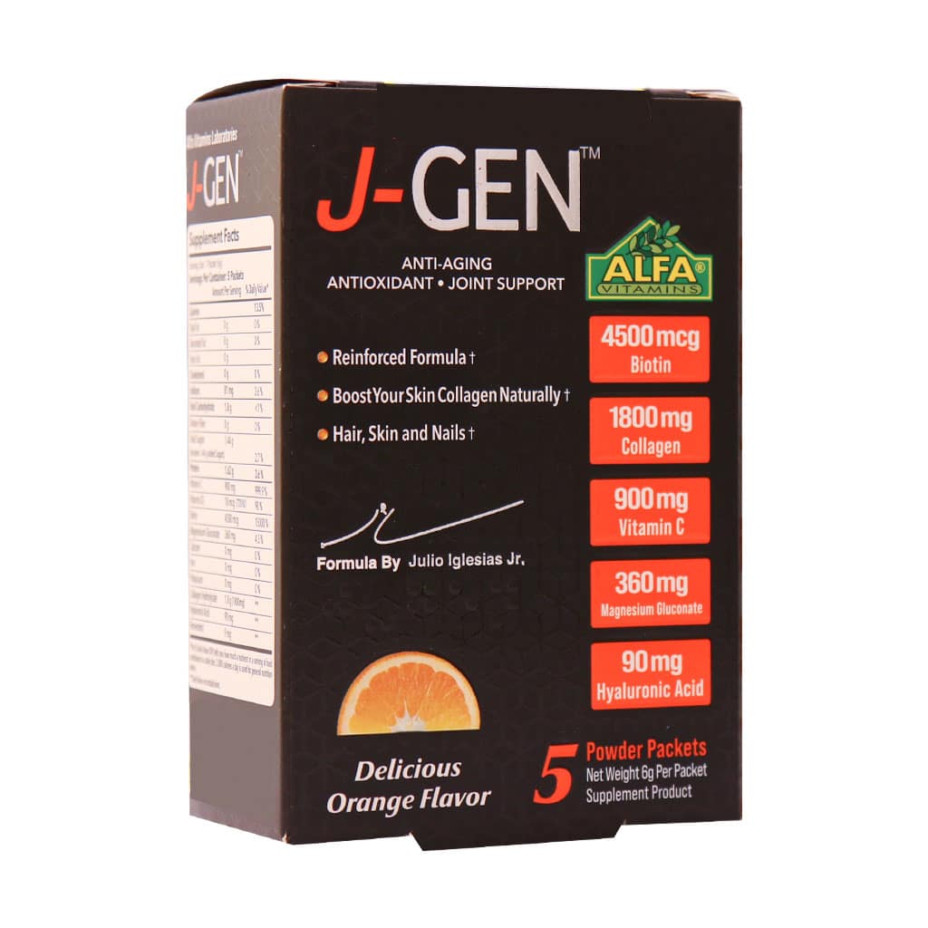 Alfa-Vitamins-J-Gen-5-Pcs قیمت ساشه جی جن آلفا ویتامینز
