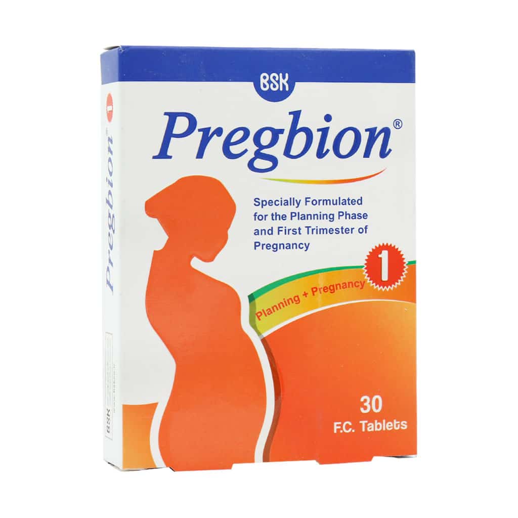 BSK-Pregbion1-30-FC-Tabs قیمت قرص پرگبیون 1 بی اس کی