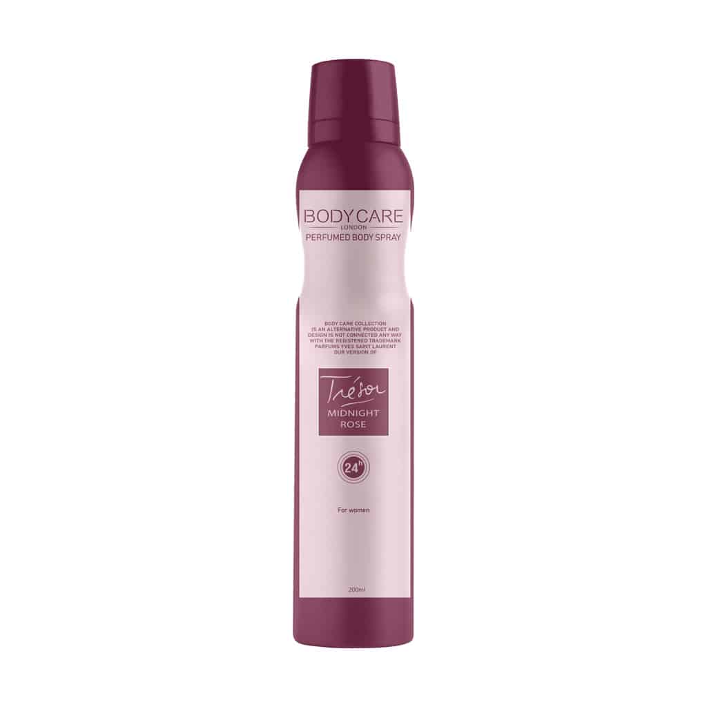 Body-Care-Tresor-Midnight-Rose-Body-Spray-200-ml-m اسپری بدن زنانه ترزور میدنایت رز بادی کر