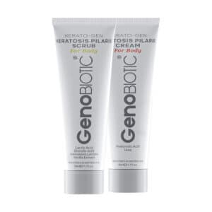 پک دو عددی اسکراب و کرم کنترل کننده پوست مرغی ژنوبایوتیک